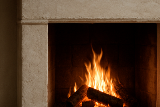 Refresh Your Fireplace Surround with Limewash illustration