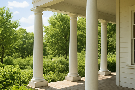 Revitalizing Porch Columns with Limewash illustration
