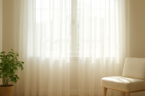 Maximize Natural Light with Sheer Curtains illustration