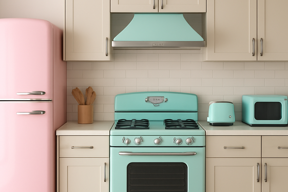 Colorful Appliances as Focal Points illustration