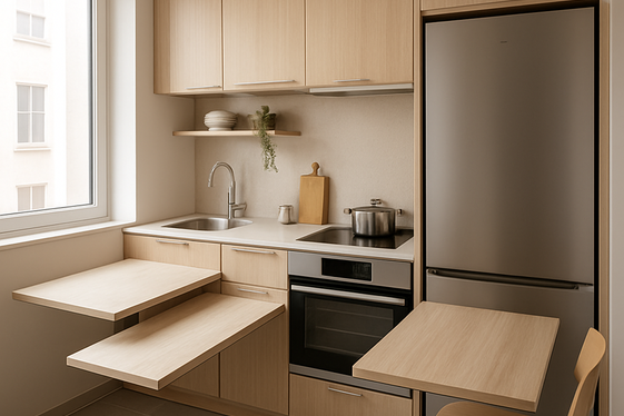 Compact Kitchens Optimized for Small Homes illustration