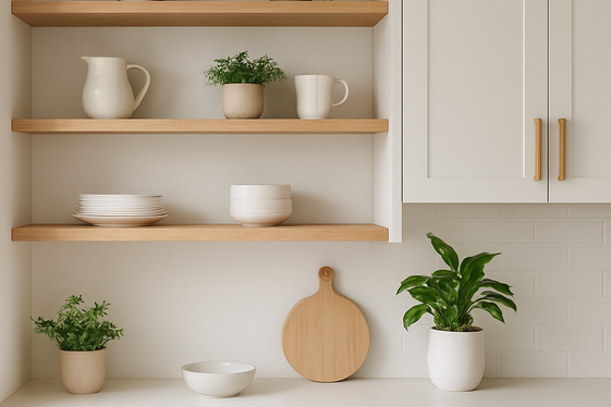 Open Shelving to Display Your Style illustration