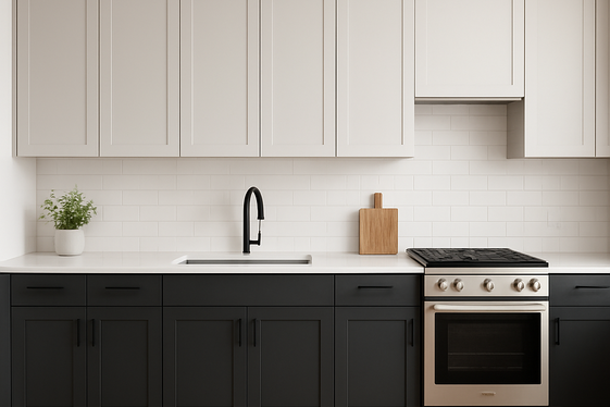 Two-Tone Cabinetry for Visual Interest illustration
