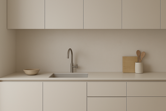 Minimalist Kitchens with Hidden Storage illustration