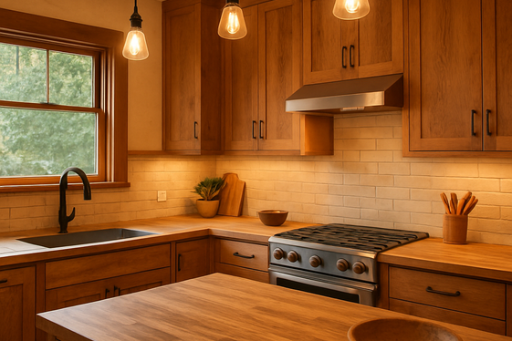Natural Wood Finishes to Warm the Space illustration