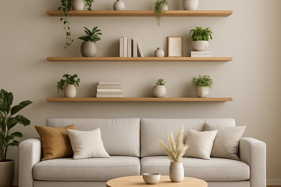 Open Shelving as an Accent Wall Alternative illustration