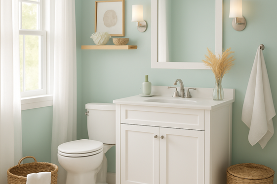 Seafoam Green and Soft White for a Refreshing Look illustration