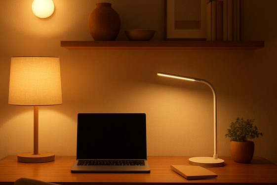 Brighten with Task and Ambient Lighting illustration