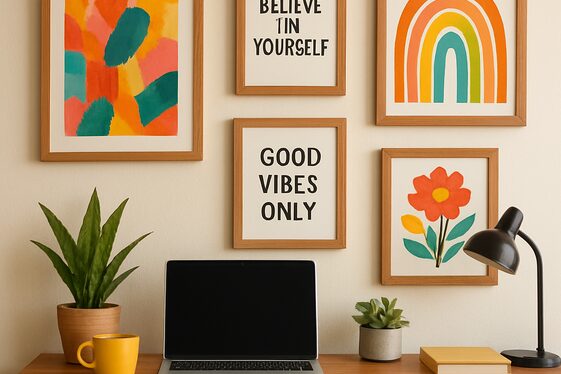 Personalize With Art and Inspirational Quotes illustration