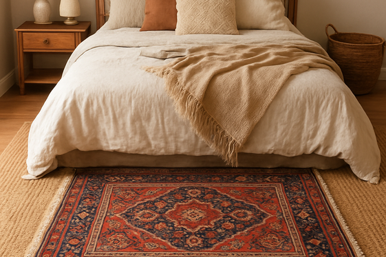 Layered Rugs to Create Depth and Texture illustration