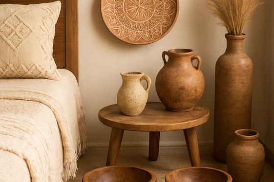 Bring in Handmade and Artisan Decor Pieces illustration