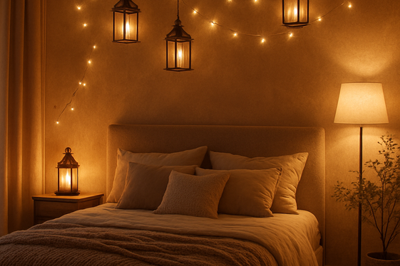 Soft Layered Lighting for a Woodland Glow illustration