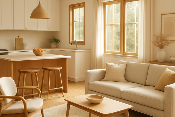 Incorporate Natural Wood Elements for Warmth and Texture illustration