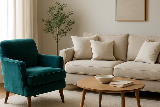 Focus on Comfortable Seating That Invites Relaxation illustration