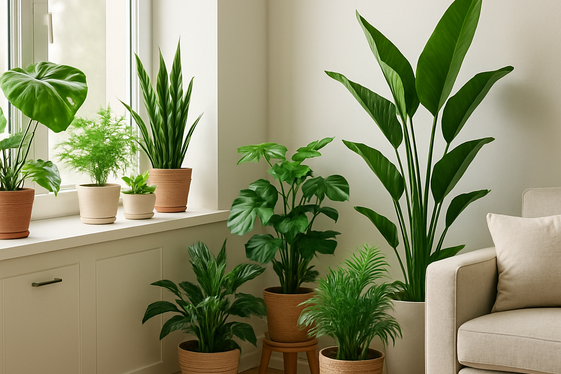 Introduce Greenery and Plants for Fresh Energy illustration