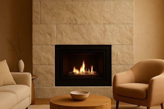 Install a Statement Fireplace as a Cozy Focal Point illustration