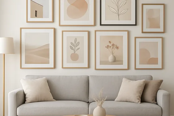 Create Meaningful Art Walls illustration