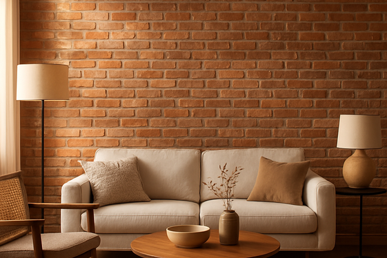 Highlight Texture with a Chic Brick or Stone Accent Wall illustration