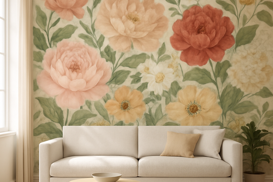 Use Large-Scale Wallpaper for Instant Impact illustration