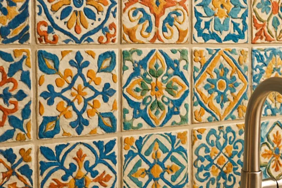 Handcrafted Backsplash Tiles for Texture and Color illustration