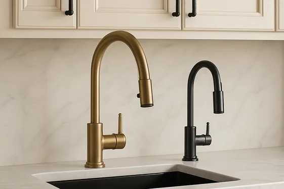 Mixed Metal Fixtures and Hardware illustration