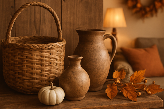 Use Vintage or Handmade Décor Pieces illustration