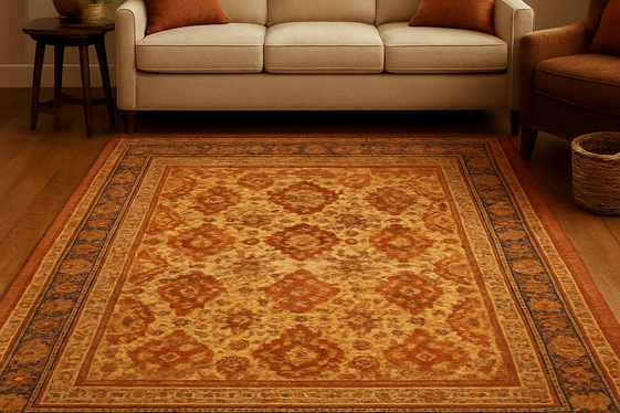 Use Area Rugs to Add Color and Comfort illustration