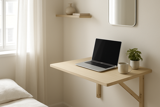 Wall-Mounted Desks for Compact Workspaces illustration