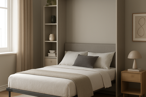 Foldaway Murphy Beds for Guest Flexibility illustration