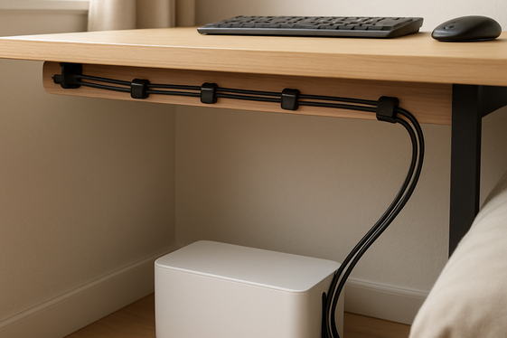 Tech-Friendly Cable Management Tricks illustration