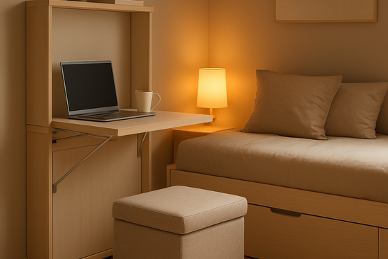 Multi-Functional Furniture Pieces illustration