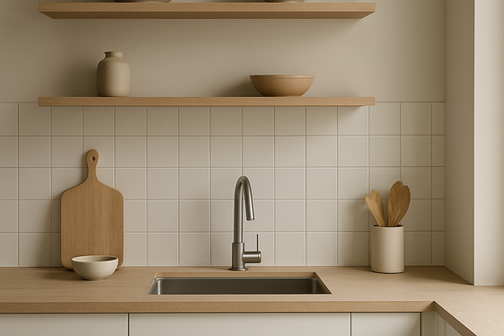 Matte White Tiles for Understated Sophistication illustration