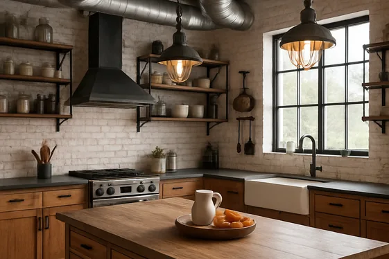 Mixing Industrial and Farmhouse Elements for Unique Style illustration