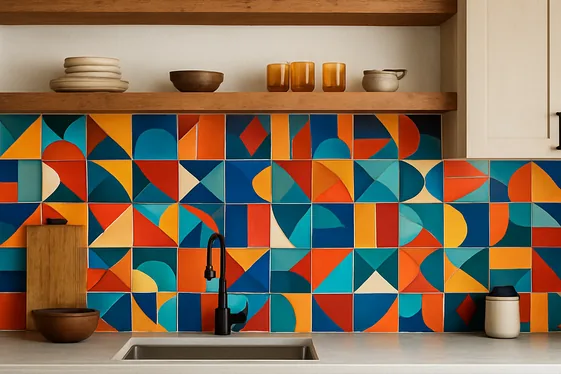Using Bold Backsplashes to Add Color and Personality illustration