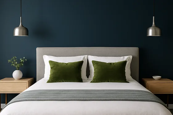 Deep Navy Accent Walls for a Bold Touch illustration