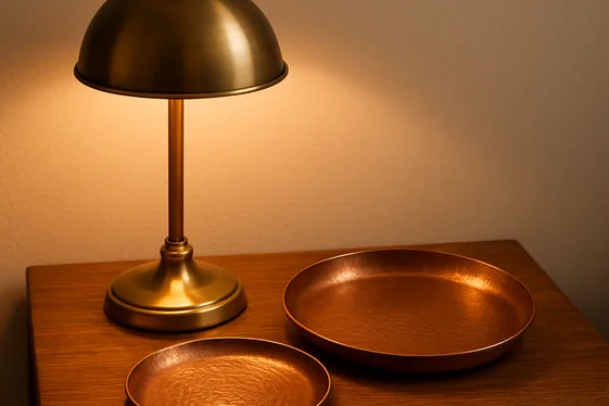 Mixing Warm Metals for a Touch of Elegance illustration