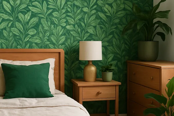 Bringing in Soft Earthy Greens illustration