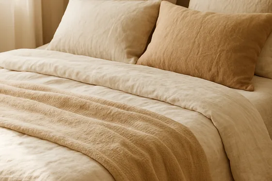 Using Linen and Cotton Bedding for Breathability illustration
