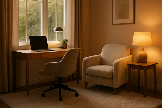 Using Soft Grey Carpets to Create a Cozy Workspace illustration