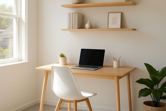 Enhancing Small Office Spaces with Light Grey Carpeting illustration