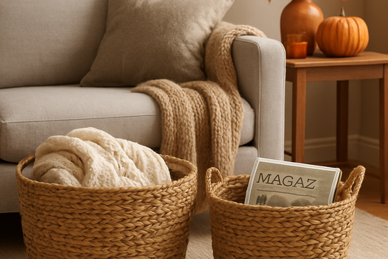 Introduce Textured Baskets for Storage and Style illustration