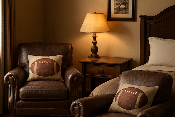 Rugged Leather Seating for a Classic Touch illustration