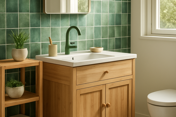 Sustainable Green Materials and Fixtures illustration