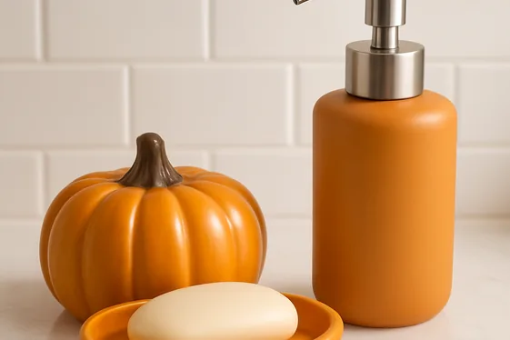 Pumpkin-Inspired Accessories to Brighten the Space illustration