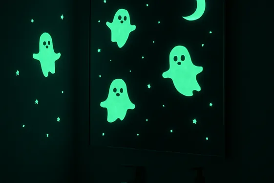 Glow-in-the-Dark Elements for a Nighttime Surprise illustration