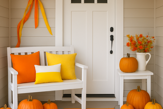 Candy Corn Color Schemes to Brighten the Scene illustration
