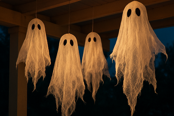 Ghostly Billows: DIY Floating Ghosts for Movement illustration