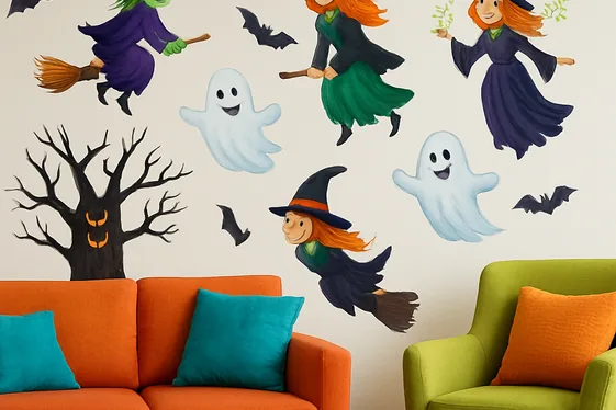 Interactive Wall Decals for Fun and Flair illustration