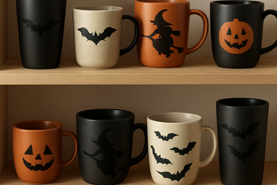 Seasonal Drinkware and Mugs illustration