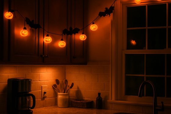 Spooky String Lights to Illuminate Your Countertops illustration